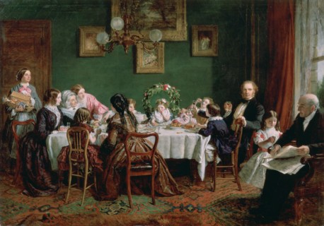 'Many Happy Returns of the Day', 1856. Artist: William Powell Frith