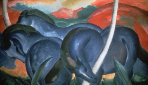 Blue Horses', 1911. Artist: Marc Franz
