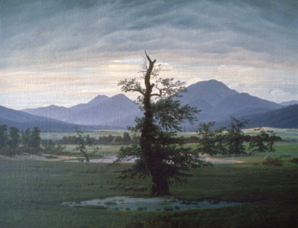 'The Solitary Tree', 1823. Artist: Caspar David Friedrich.