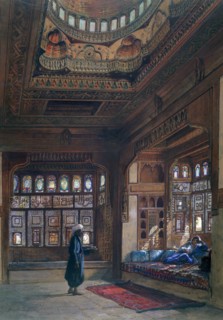 'The Harem of Sheikh Sadat, Cairo', 1870. Artist: Frank Dillon