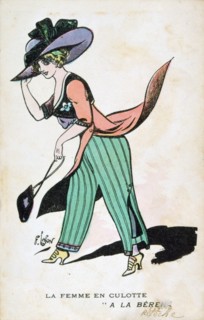 'The Woman in Breeches', 20th century. Artist: Francois Lafon
