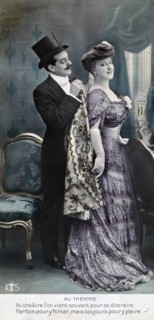 'Vintage French postcard', c1900. Artist: Unknown