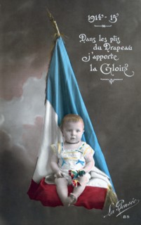 French WWI postcard, 1914-1918. Artist: Unknown
