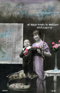 French WWI postcard, 1914-1918. Artist: Unknown