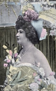 'Lidia', vintage French postcard, c1900. Artist: Unknown