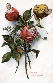 'Where is our dad', French Postcard, c1900. Artist: Unknown