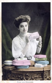New Year Gift, French Postcard, c1900. Artist: Unknown