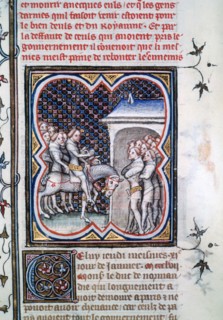 Discourse of the Dauphin Charles, 1358, (1375-1379). Artist: Unknown