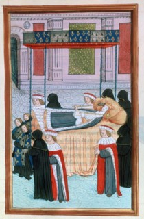 Funeral of Anne of Britanny, Paris, 1514, (16th century). Artist: Unknown