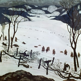'Defensive position of the Vienna Infantry Regiment', 1915. Artist: Unknown