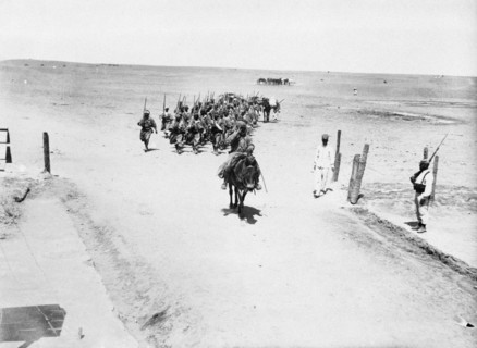 The French Foreign Legion on manoeuvres, Boudenib, Morocco, 1911. Artist: Unknown