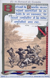 Scene from the life of Bertrand du Guesclin, (19th century). Artist: Unknown