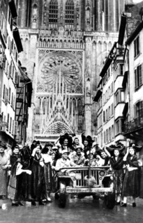 The liberation of Strasbourg, France, November 1944. Artist: Unknown
