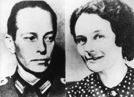 Lieutenant Peter Yorck von Wartenburg and his wife Marion, c1939-1944. Artist: Unknown
