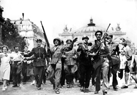 Liberation of Paris, 25 August 1944. Artist: Unknown
