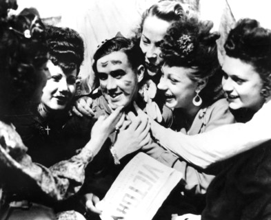 VE Day celebrations, Paris, 8 May 1945. Artist: Unknown