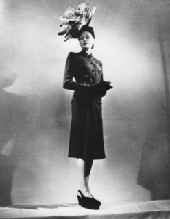 La femme chic, outfit by the French fashion designer Jacques Fath, Paris, January 1943. Artist: Unknown