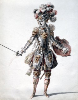 'Enchanted Knight', c1685. Artist: Jean Berain