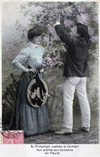 French romantic postcard, c1900. Artist: Unknown