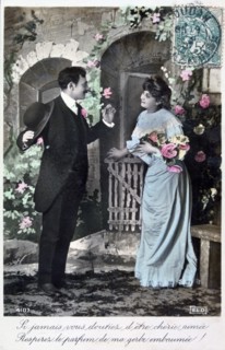French romantic postcard, c1900. Artist: Unknown