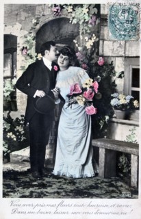 French romantic postcard, c1900. Artist: Unknown