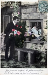 French romantic postcard, c1900. Artist: Unknown