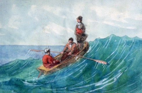 'The Boat', 1820-1876. Artist: George Sand