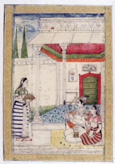 Vibhasa Ragini, Ragamala Album, School of Rajasthan, 19th century. Artist: Unknown