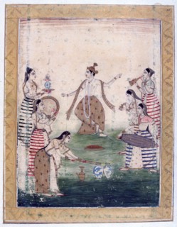 Vasanta Ragini, Ragamala Album, School of Rajasthan, 19th century. Artist: Unknown