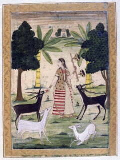 Todi Ragini, Ragamala Album, School of Rajasthan, 19th century. Artist: Unknown