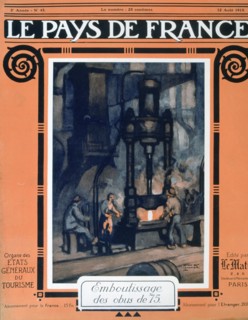 Front cover of Le Pays de France, 12th August 1915. Artist: Unknown