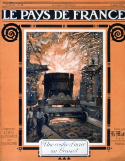 The front cover of Le Pays de France, 5 August 1915. Artist: Unknown
