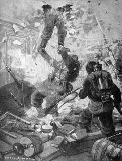 'How the Chateau was Taken', World War I, France, 1915. Artist: Unknown