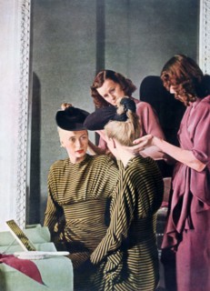 German women's fashion, 1942. Artist: Unknown