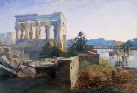 'Philae, Egypt', 19th century. Artist: Robert Dighton