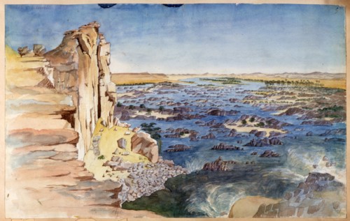 'The Nile', Egypt, 19th century. Artist: Nestor l'Hote