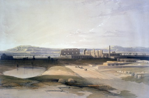 'Karnac', 19th century. Artist: David Roberts