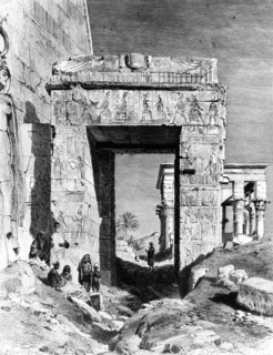 'A Corner of the Temple Isis', 1881. Artist: Zehrfeld