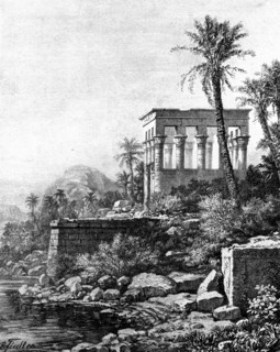 'The Kiosk, Philae Temple, Egypt', 1881. Artist: Unknown