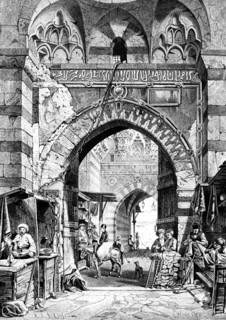 'Between Khan El-Khalil, Egypt', 1881. Artist: G Werner