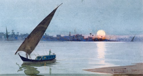 'Eastern Lake, Egypt', 1892. Artist: Robert Talbot Kelly
