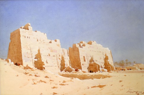 'Karnak', 1897-1930. Artist: Augustus Osborne Lamplough