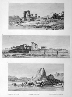 Ruined Temples at Philae, Egypt, 1802. Artist: Vivant Denon