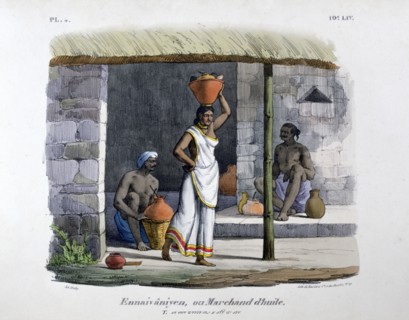 'Oil Merchant', 1828. Artist: Marlet et Cie