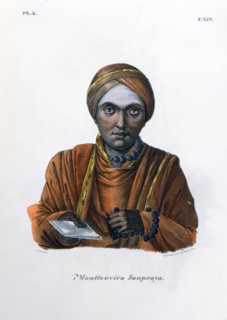 'Mouttouvira Soupraya', 1828. Artist: Marlet et Cie