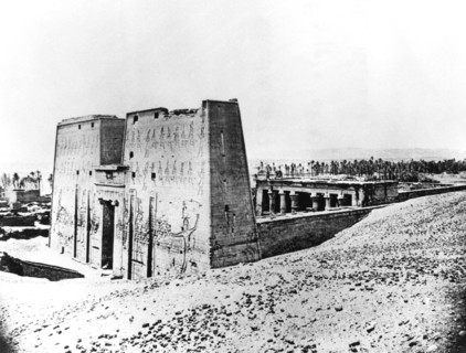 Edfu, Nubia, Egypt, 1887. Artist: Henri Bechard