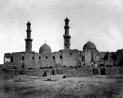 Sultan Barquq Mosque, Cairo, Egypt, 1878. Artist: Felix Bonfils
