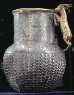 Ancient Egyptian pot from the time of Rameses II, 13th century BC. Artist: Unknown