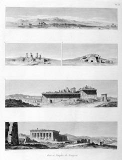 'Temple at Tentyris (Temple of Denderah)', c1808. Artist: Baltard