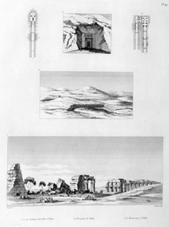 'Necropolis and Memnonium of Thebes, Egypt', c1808. Artist: Berthault